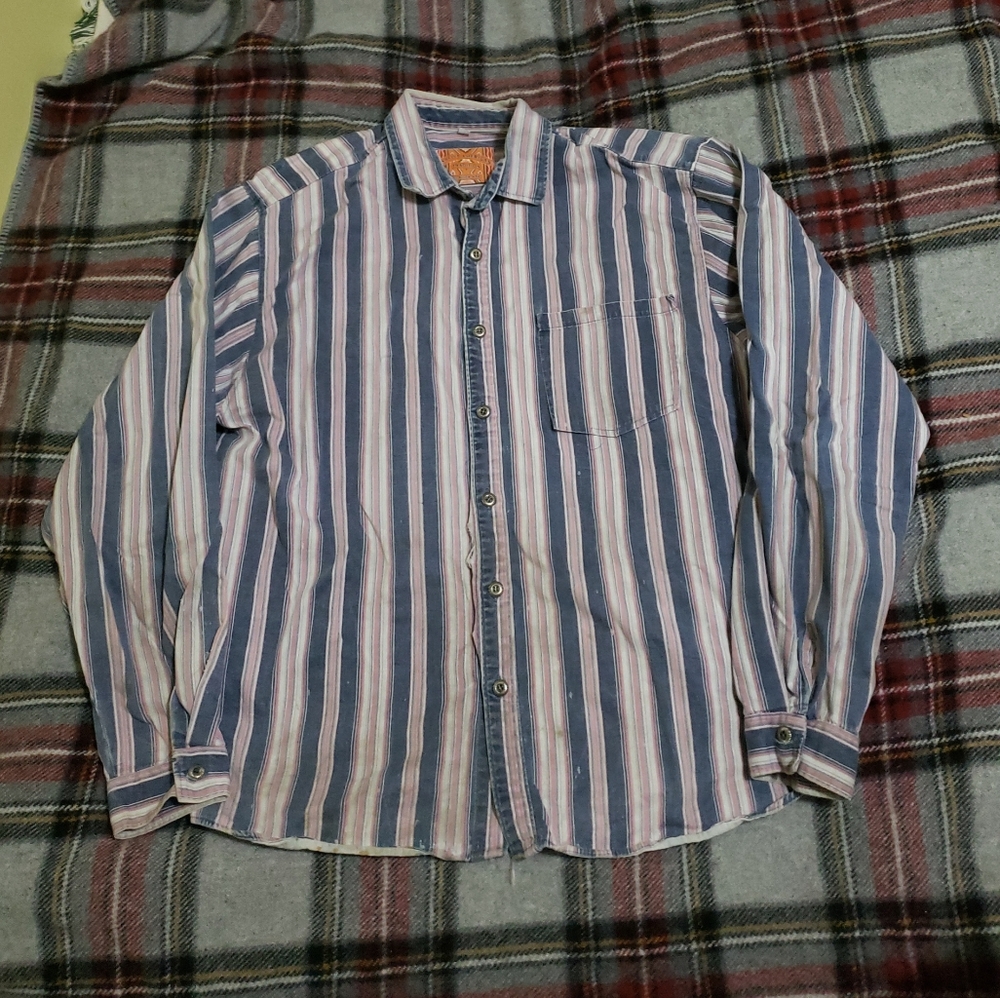 Allen Wah Button Down Shirt L